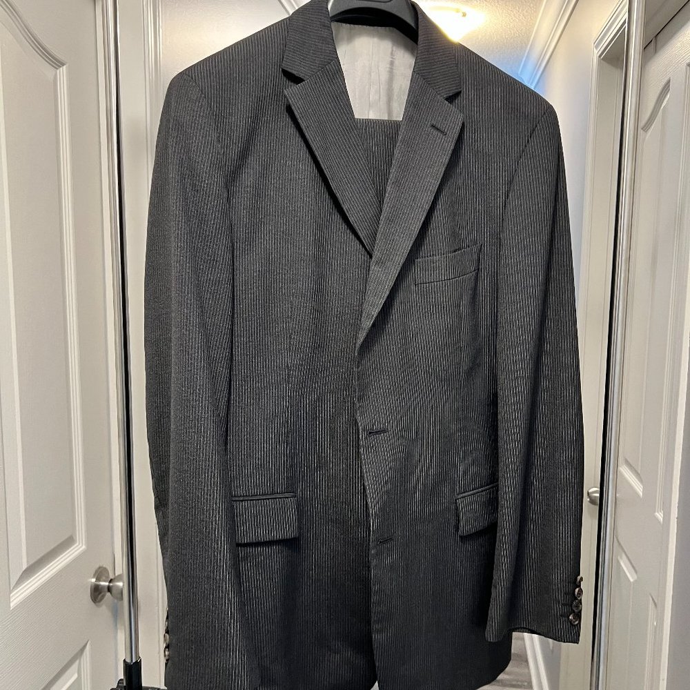 COPY - Hugo Boss Mens Suit Charcoal Grey 42R Wool